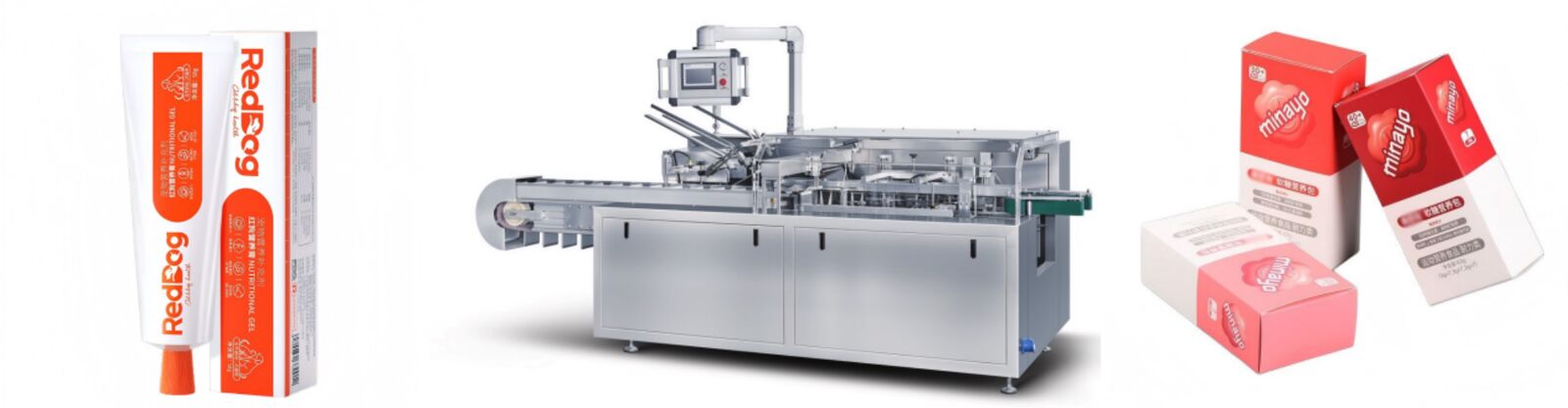 Automatic Food Cookie Snack Box Cartoning Machine Box Packing Machine