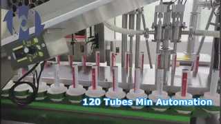 Maszyna do napełniania i zamykania rur metalowych TF-120