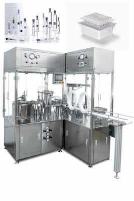 Automatyczna maszyna do napełniania strzykawek 0,5-10 ml, dokładność ± 1-2%, 1200-1600p/h, 380V/220V 50-60Hz