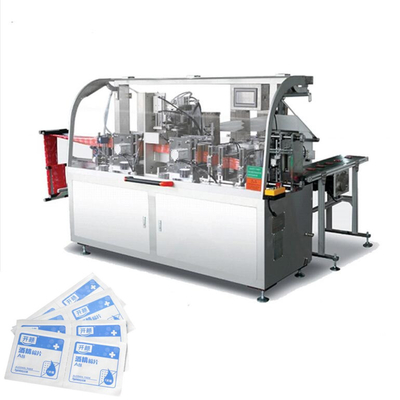 Alkohol Prep Pad Wet Wipes Maszyna pakująca 120-160 worków / minutę