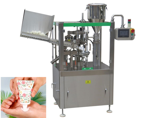 Sun Cream Soft Tube Filling Machine Sos Miód 50szt/min