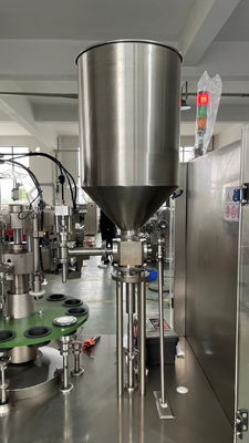 Automatyczny aluminiowy / metalowy / plastikowy / kompozytowy materiał wypełniacz rurki uszczelniacz dla kosmetyków żywności codziennie