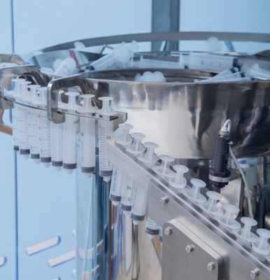 Automatyczne sterowanie wypełnieniem strzykawek Siemens PLC dla przemysłu kosmetycznego