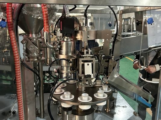 Maszyna do napełniania i zgrzewania miękkich tubek PLC 30-50 szt./min dla produktów mlecznych