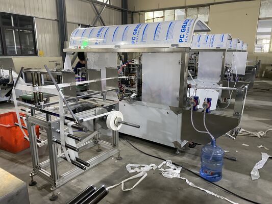 Wysokiej prędkości pojedynczy worek mokre wycieraczki Packing Machine Cztery strony uszczelnienia Alcohol Prep Pad Packing Machine