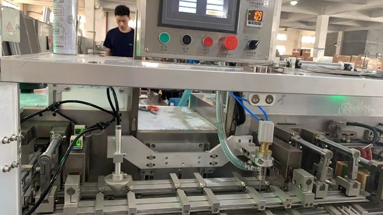 60 worków / min Półautomatyczne płaskie torby Maszyna do napełniania masek na twarz do kosmetyków