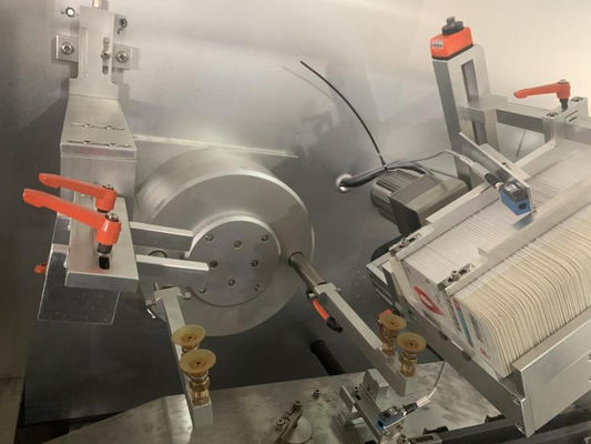 AISI 304 Automatyczna maszyna do pakowania pudełek Sterowana przez PLC 120 pudełek / min