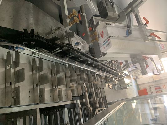 Linia do produkcji chusteczek nawilżanych do kartonów 180 pudełek / min na tacę na pigułki