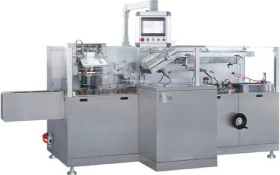 AISI304 Automatyczna maszyna do kartonowania 120 pudełek / min Encasing