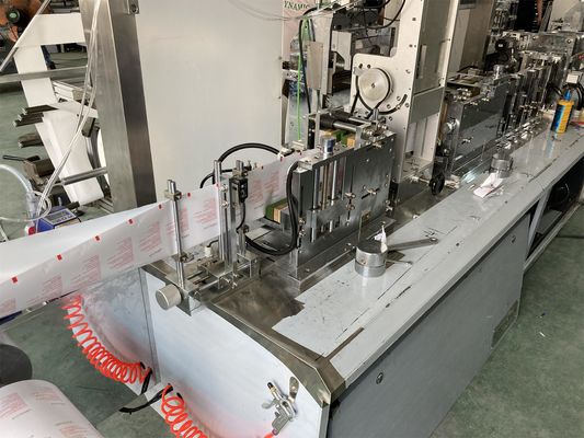 Maszyna do czyszczenia chusteczek nawilżanych alkoholem Panel dotykowy PLC Trwały wygląd
