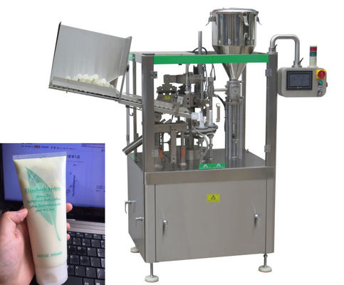 Plastikowa miękka tubka do napełniania Maszyna do uszczelniania kremów do ciała Automatyczny krem ​​​​do ciała