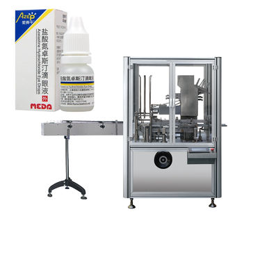 Automatyczna maszyna do pakowania pudełek kosmetycznych do kartonowania, żelowy lakier do paznokci, maszyna do pakowania pudełek do butelek