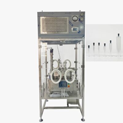 Maszyna do napełniania fiolek i ampułkostrzykawek z komorą laminarną